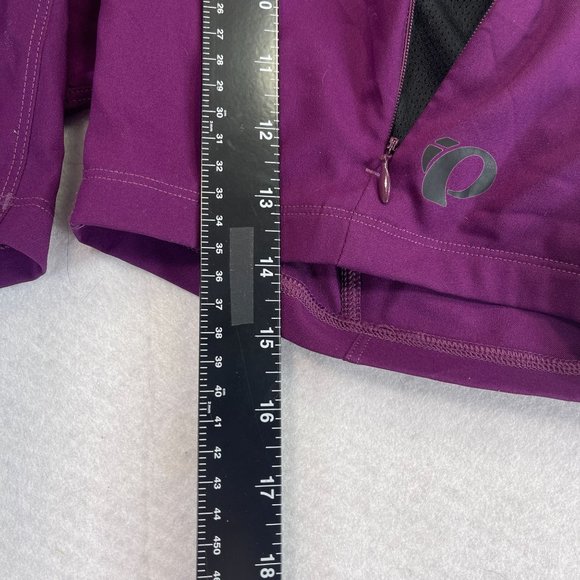 PEARL IZUMI Womens L Purple Orange Canyon MTB Cycling Shorts Adjustable Waist - Picture 4 of 13
